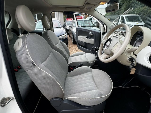 Fiat 500 Automatic White #47