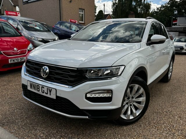 Volkswagen T-Roc 1.0 Tsi Se Suv Euro 6 S S 115 White #3