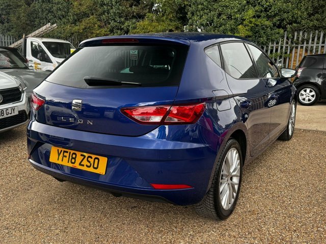 Seat Leon 1.2 Tsi Se Dynamic Technology Hatchback Blue #2