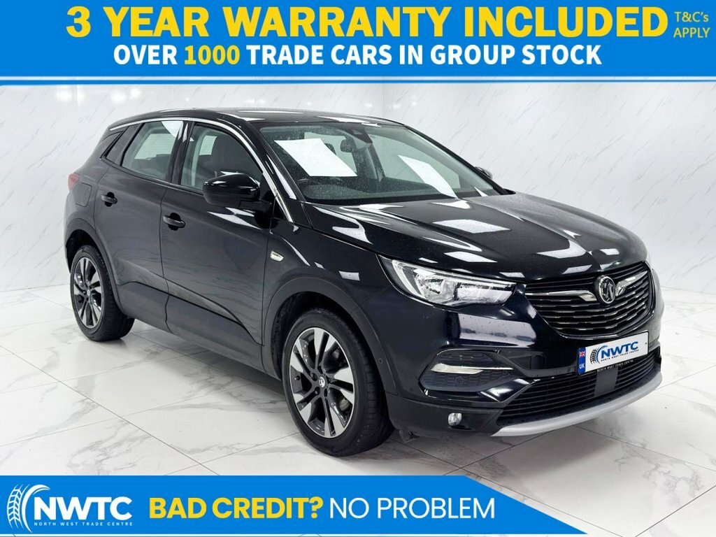 Vauxhall Grandland X 1.2L Sport Nav Black