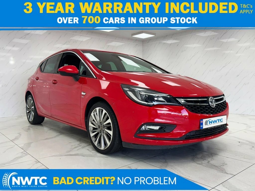Vauxhall Astra 1.4L Sri Nav Red