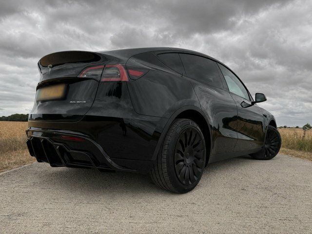 Tesla Model Y Dual Motor Long Range Suv 4Wde LB22HKG Black #5