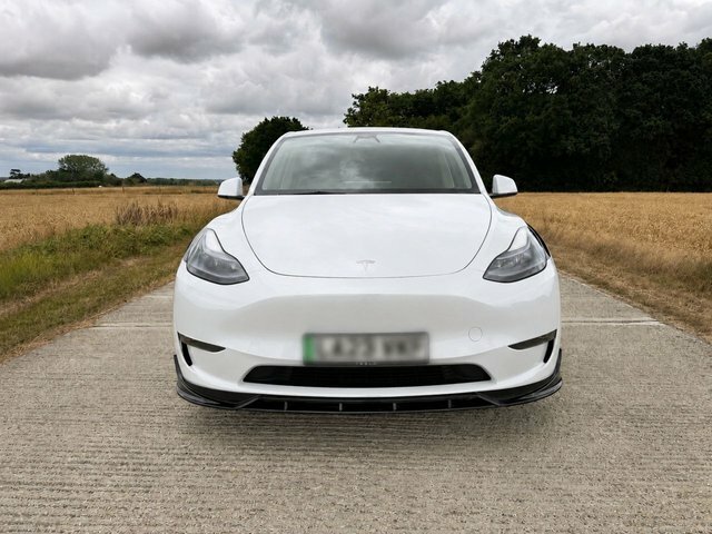 Tesla Model Y Dual Motor Long Range Suv 4Wde LG72WYX White #6