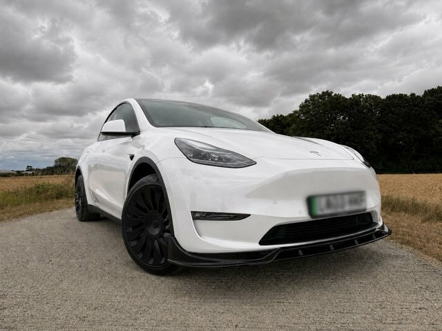 Tesla Model Y Dual Motor Long Range Suv 4Wde White