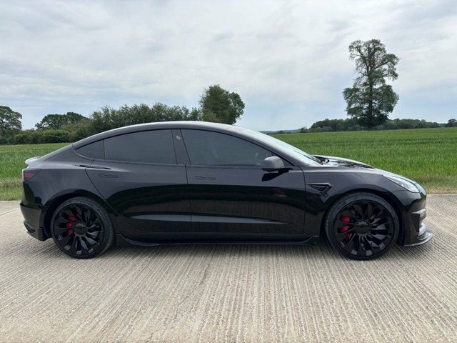 Tesla Model 3 Dual Motor Performance Saloon LF23WCC Black #6