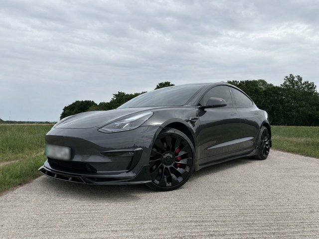 Tesla Model 3 Dual Motor Long Range Saloon 4 LB72YRE Grey #4