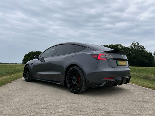 Tesla Model 3 Dual Motor Long Range Saloon 4 LB72YRE Grey #2