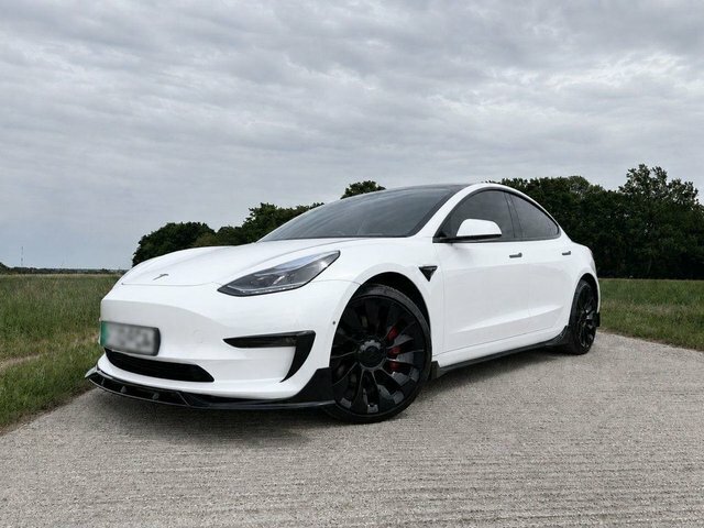Tesla Model 3 Dual Motor Long Range Saloon 4 GL22HDA White #4