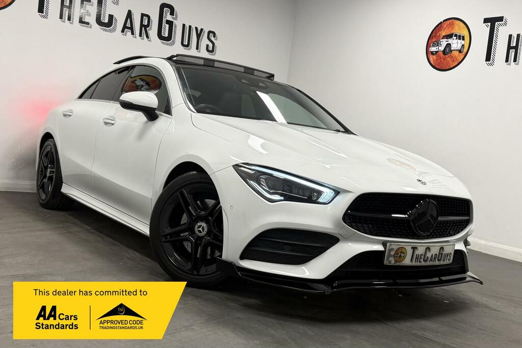 Mercedes-Benz CLA Class 2.0 Cla220d Amg Line Premium Plus 2 Coupe White