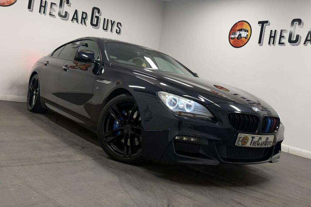 BMW 6 Series Gran Coupe 3.0 640D M Sport Saloon Black #6