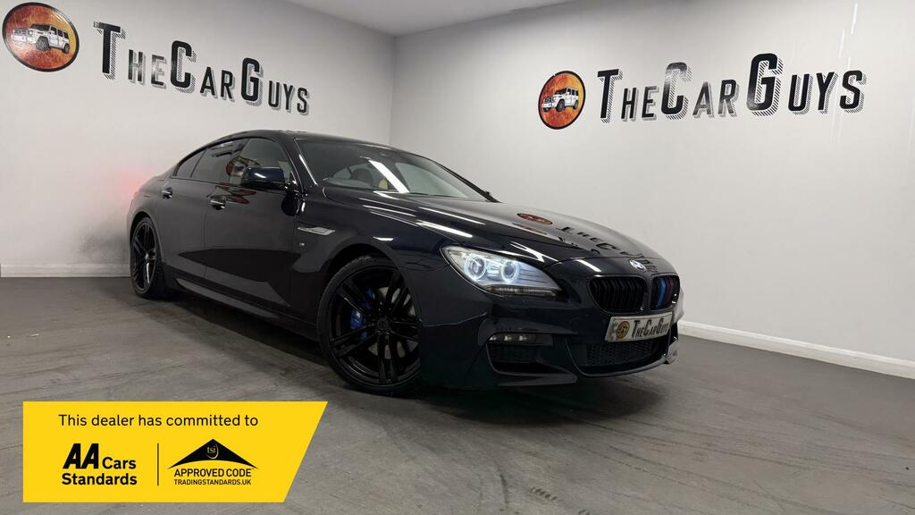 BMW 6 Series Gran Coupe 3.0 640D M Sport Saloon Black