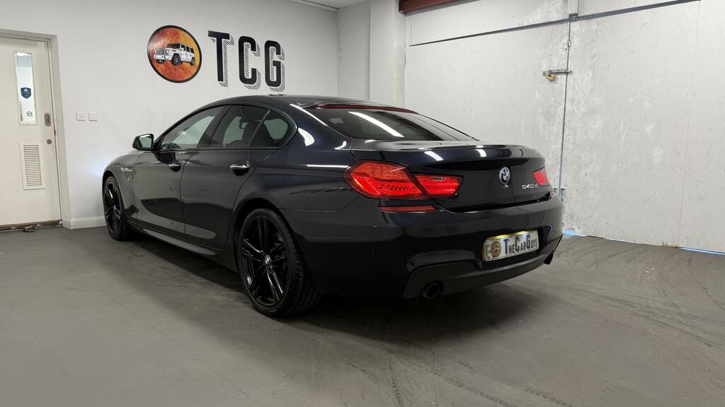 BMW 6 Series Gran Coupe 3.0 640D M Sport Saloon Black #3