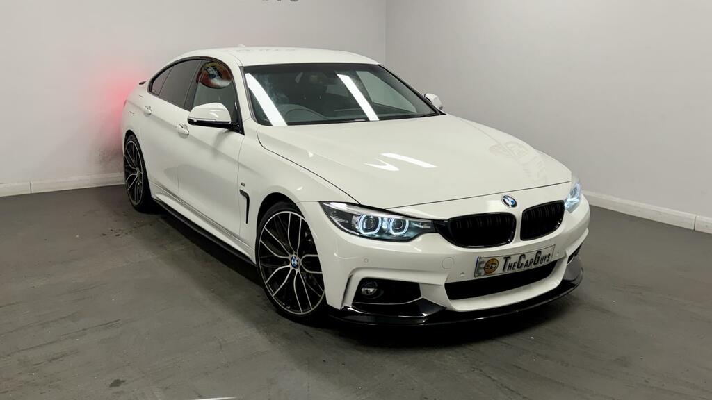 BMW 4 Series Gran Coupe M Sport  White #2