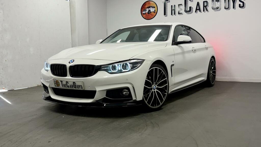 BMW 4 Series Gran Coupe M Sport  White #4