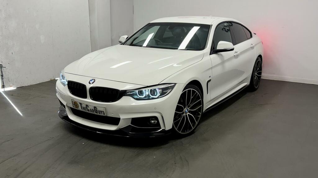 BMW 4 Series Gran Coupe M Sport  White #5