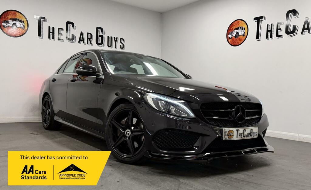 Mercedes-Benz C Class 2.0 C200 Amg Line Saloon Black