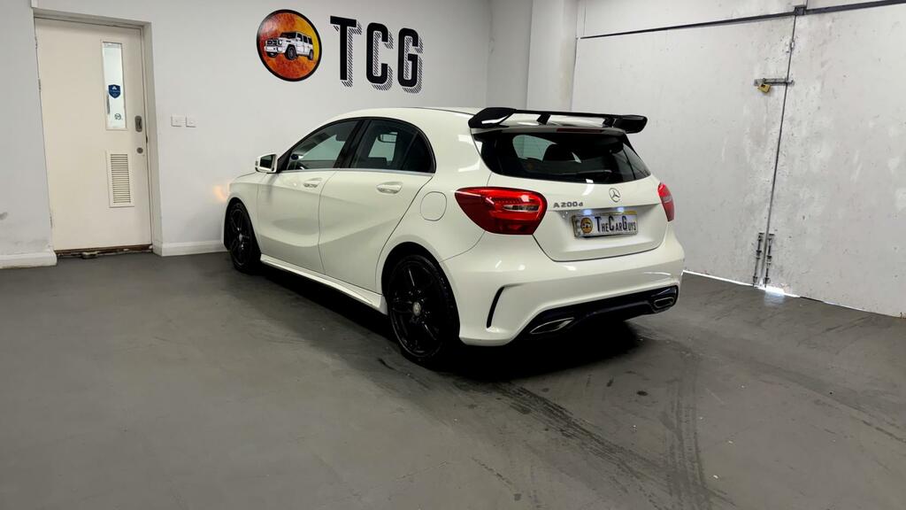 Mercedes-Benz A Class Amg Line White #2