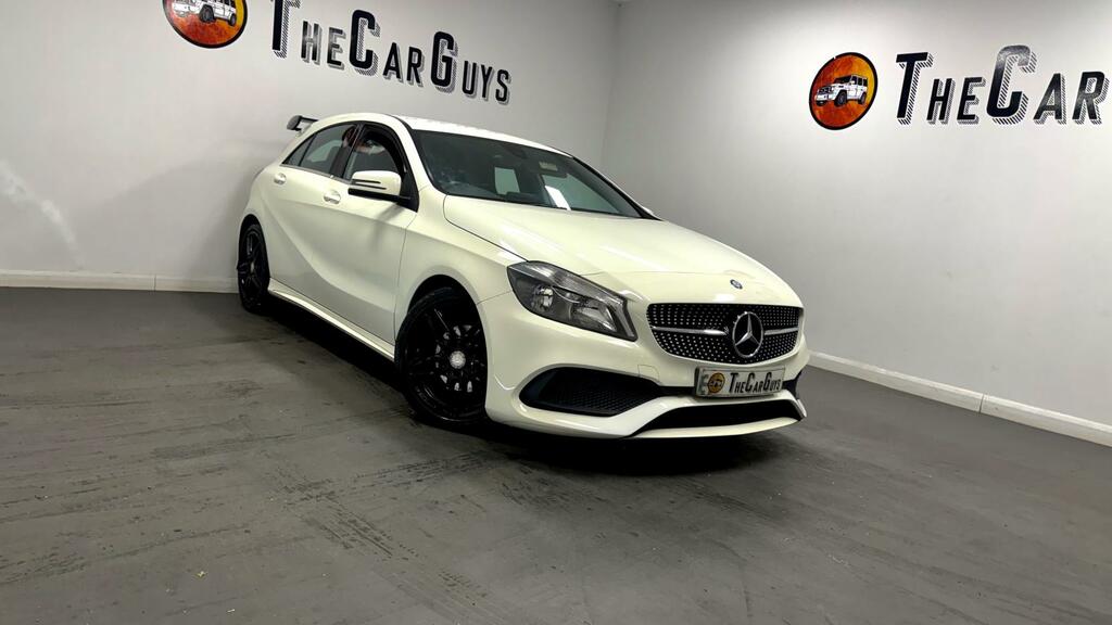 Mercedes-Benz A Class Amg Line White #3