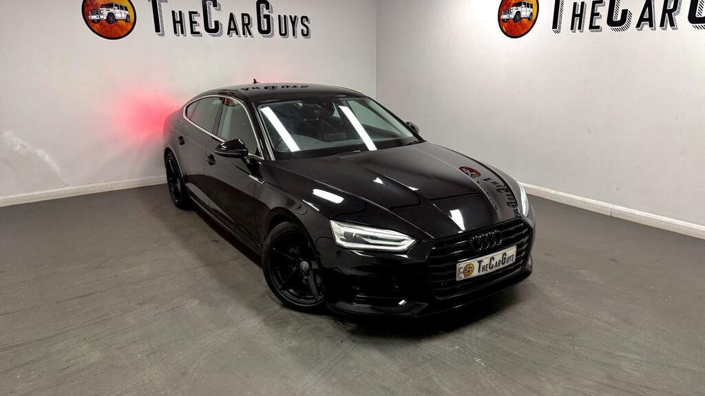 Audi A5 Sport Black #4