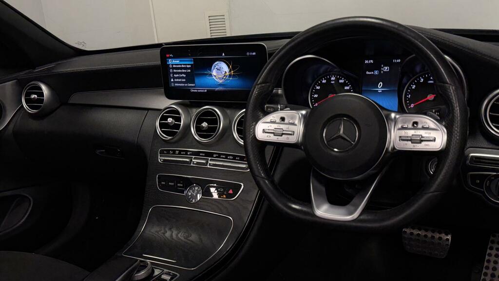 Mercedes-Benz C Class Amg Line Black #5