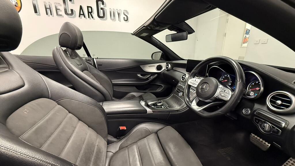 Mercedes-Benz C Class Amg Line Black #4