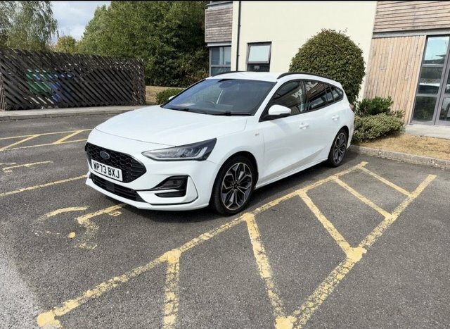 Ford Focus Automatic WP73BXJ White #2