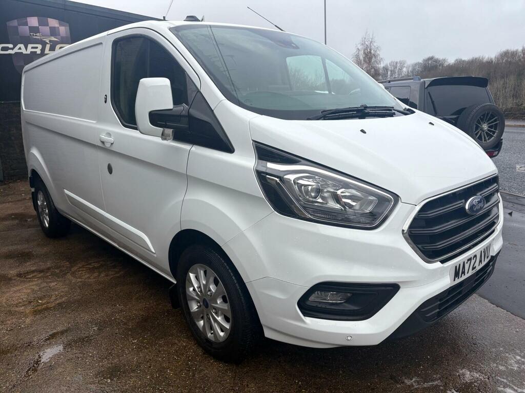Ford Transit Custom Panel Van 2.0 300 Ecoblue Limited L2 H1 Euro 6 S MA72AVU White #3
