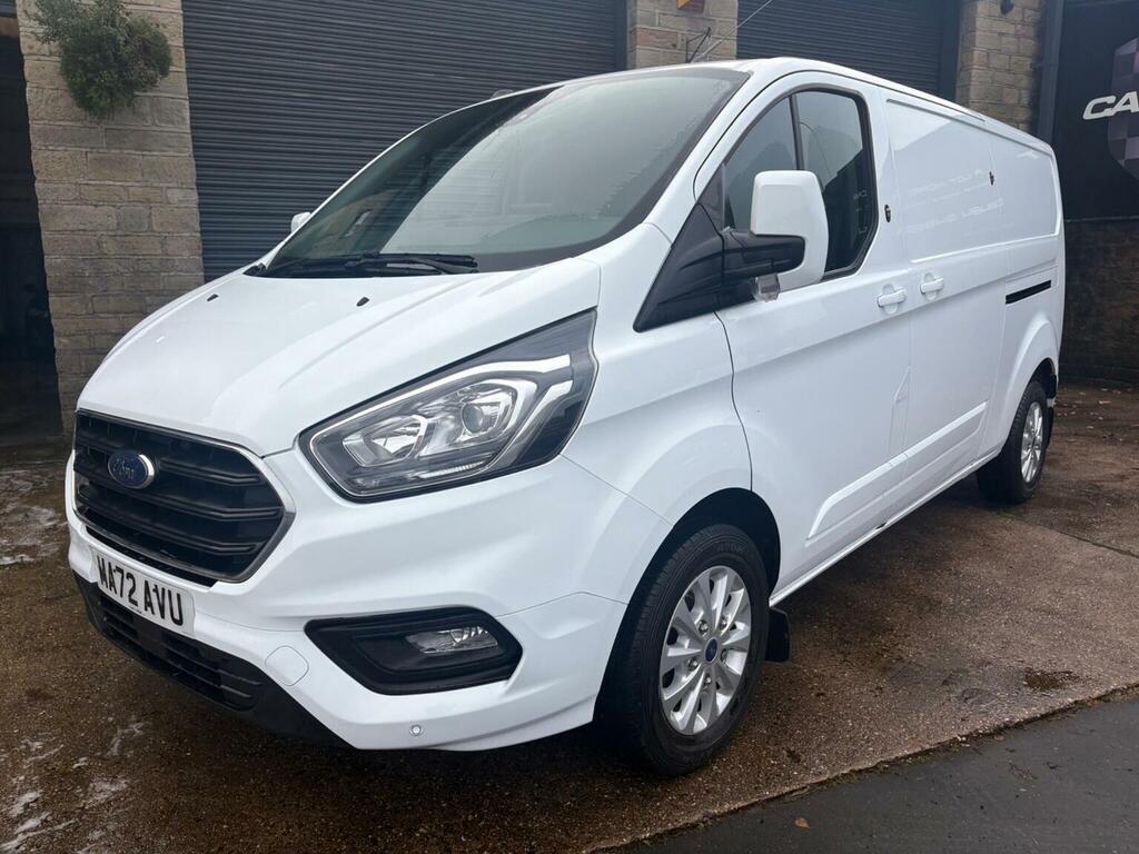 Ford Transit Custom Panel Van 2.0 300 Ecoblue Limited L2 H1 Euro 6 S MA72AVU White #4
