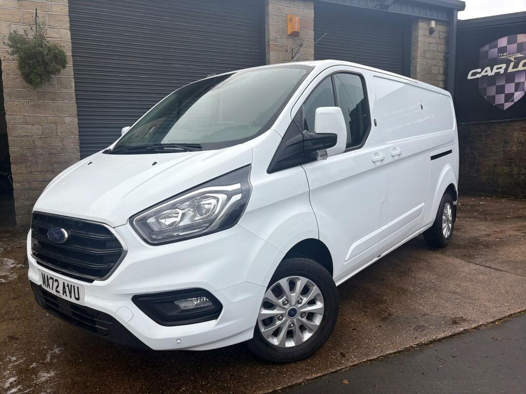 Ford Transit Custom Panel Van 2.0 300 Ecoblue Limited L2 H1 Euro 6 S MA72AVU White