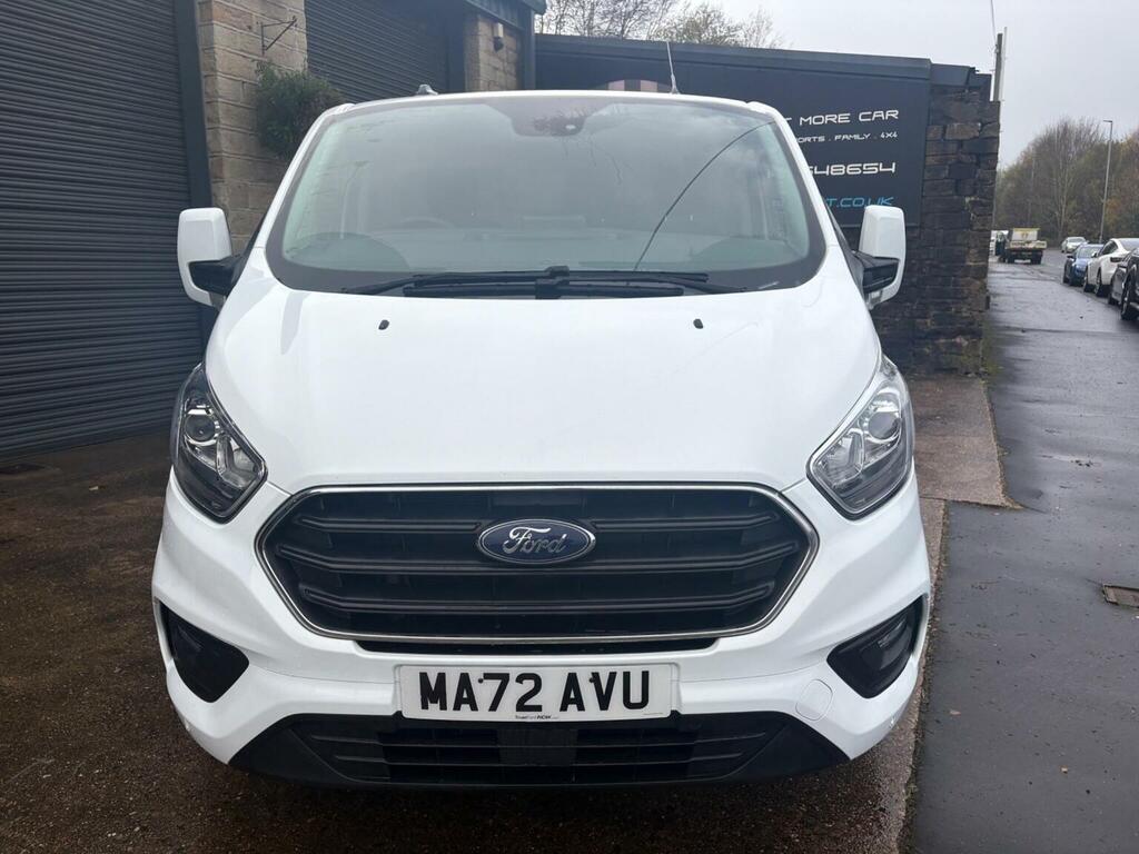 Ford Transit Custom Panel Van 2.0 300 Ecoblue Limited L2 H1 Euro 6 S MA72AVU White #2