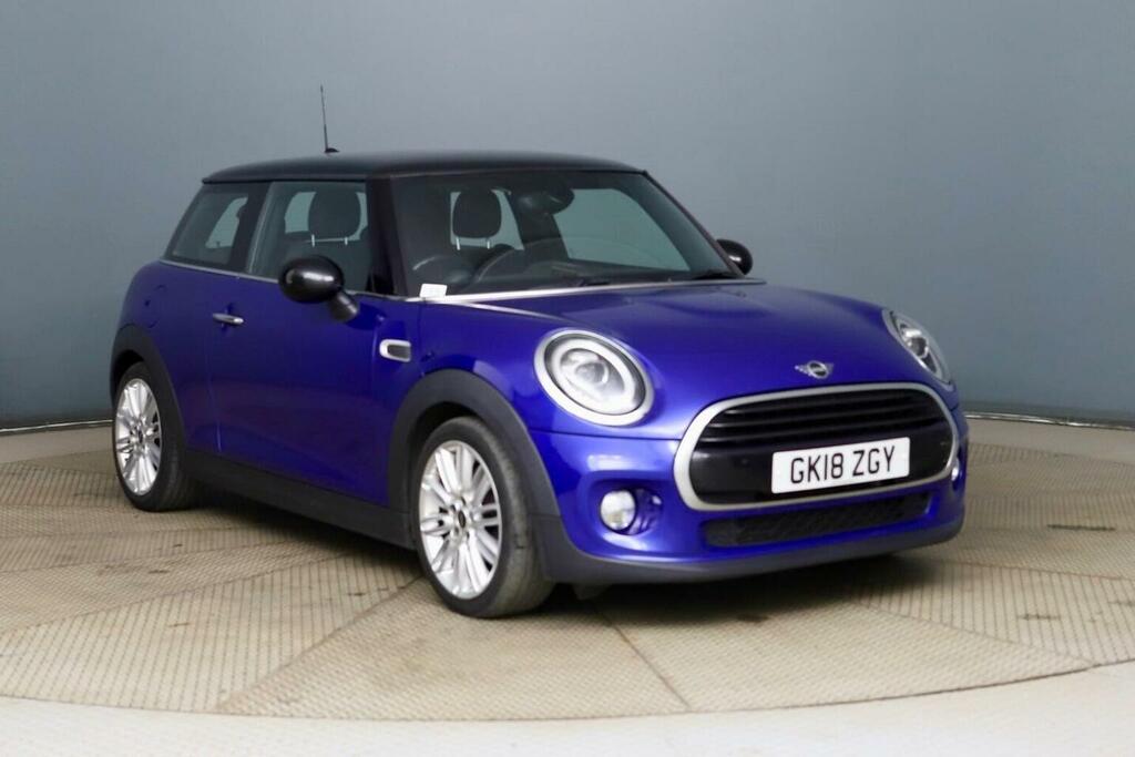 Mini Hatch Hatchback 1.5 Cooper Steptronic Euro 6 Ss GK18ZGY Blue