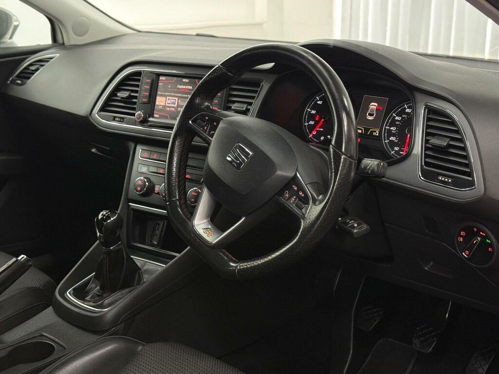 Seat Leon 1.8 Tsi Fr Sport Coupe Euro 6 Ss White #2