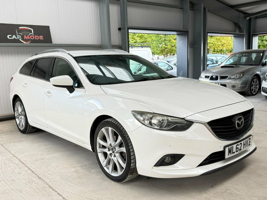 Mazda 6 2.0 Skyactiv-g Sport Nav Tourer Euro 5 Ss White