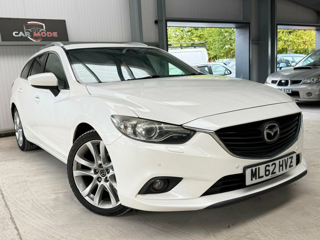 Mazda 6 2.0 Skyactiv-g Sport Nav Tourer Euro 5 Ss White #4