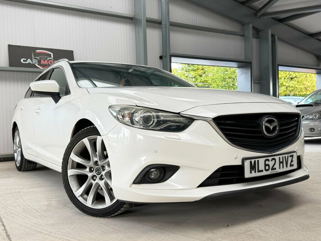 Mazda 6 2.0 Skyactiv-g Sport Nav Tourer Euro 5 Ss White #5