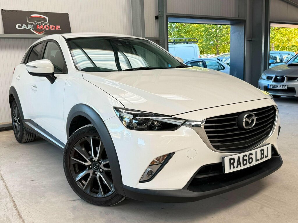Mazda CX-3 2.0 Skyactiv-g Sport Nav Euro 6 Ss RA66LBJ White #4