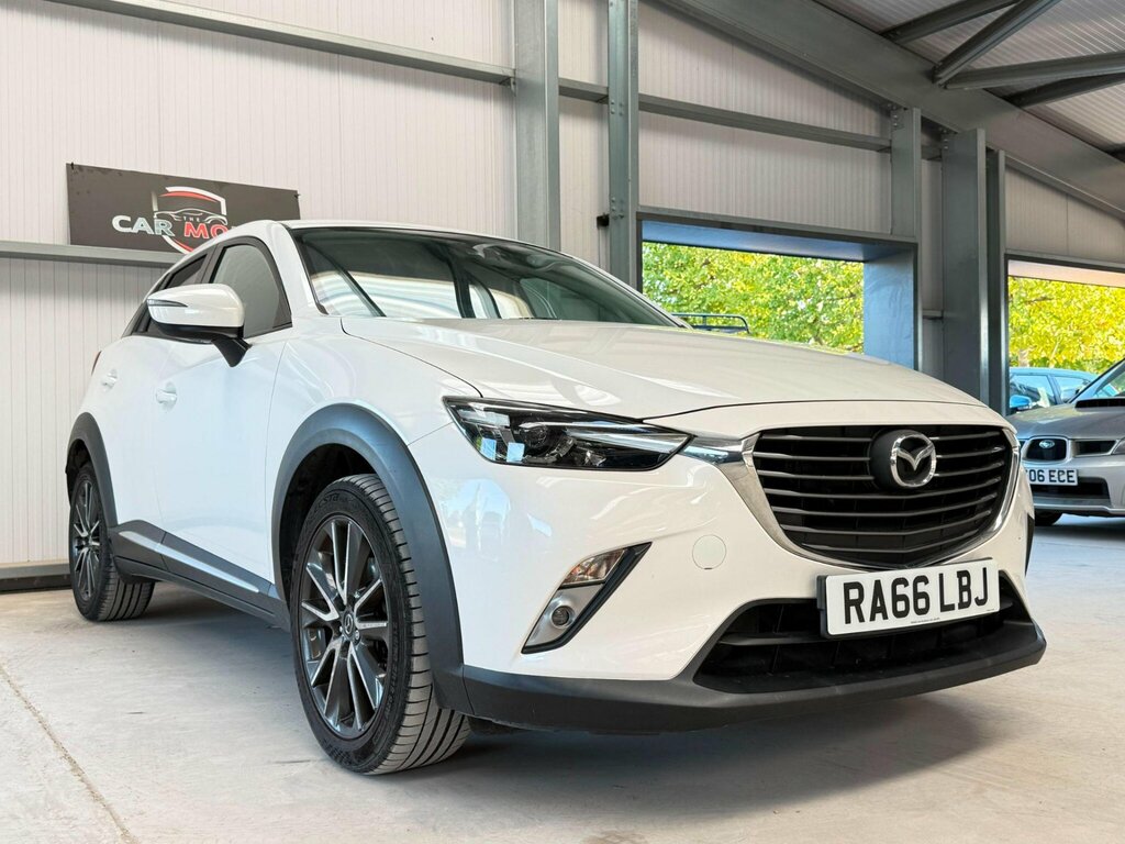 Mazda CX-3 2.0 Skyactiv-g Sport Nav Euro 6 Ss RA66LBJ White #3