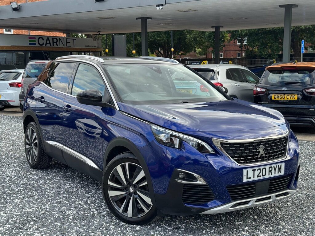 Peugeot 3008 1.2 Puretech Gt Line Premium Eat Euro 6 Ss Blue