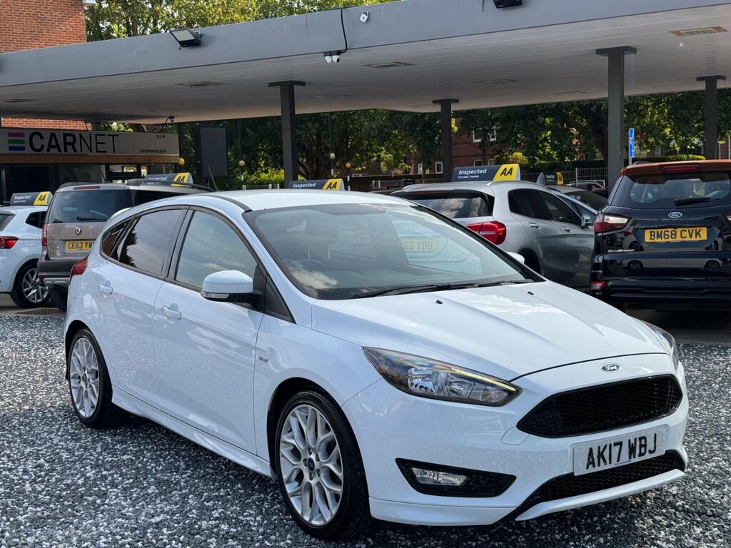 Ford Focus 1.0T Ecoboost St-line Euro 6 Ss White #6