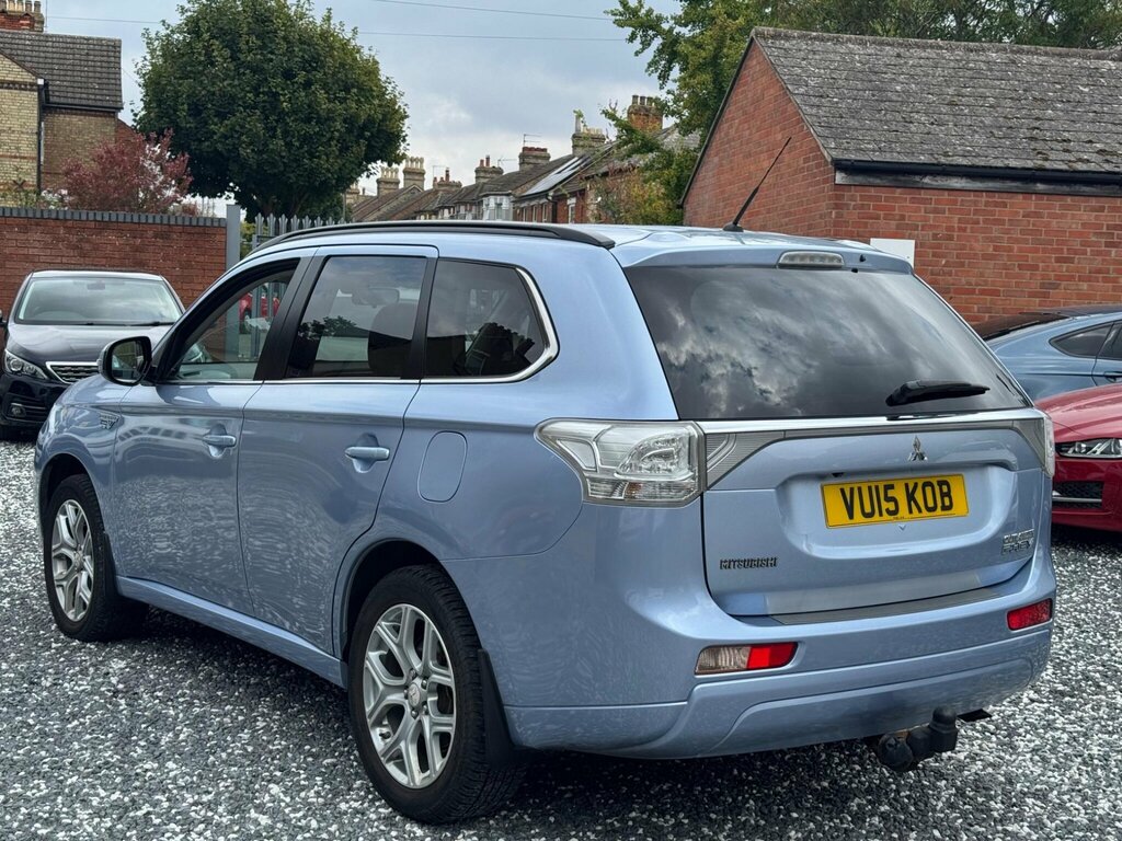 Mitsubishi Outlander 2.0H 12Kwh Gx4h Cvt 4Wd Euro 5 Ss VU15KOB Blue #4