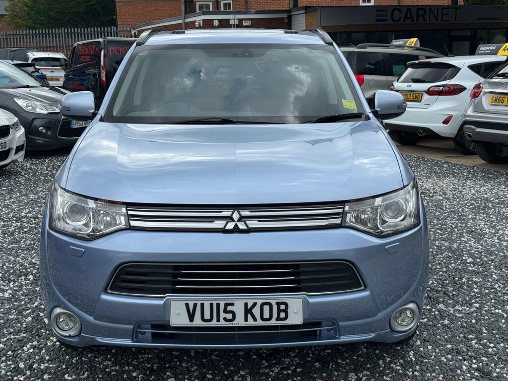 Mitsubishi Outlander 2.0H 12Kwh Gx4h Cvt 4Wd Euro 5 Ss VU15KOB Blue #2