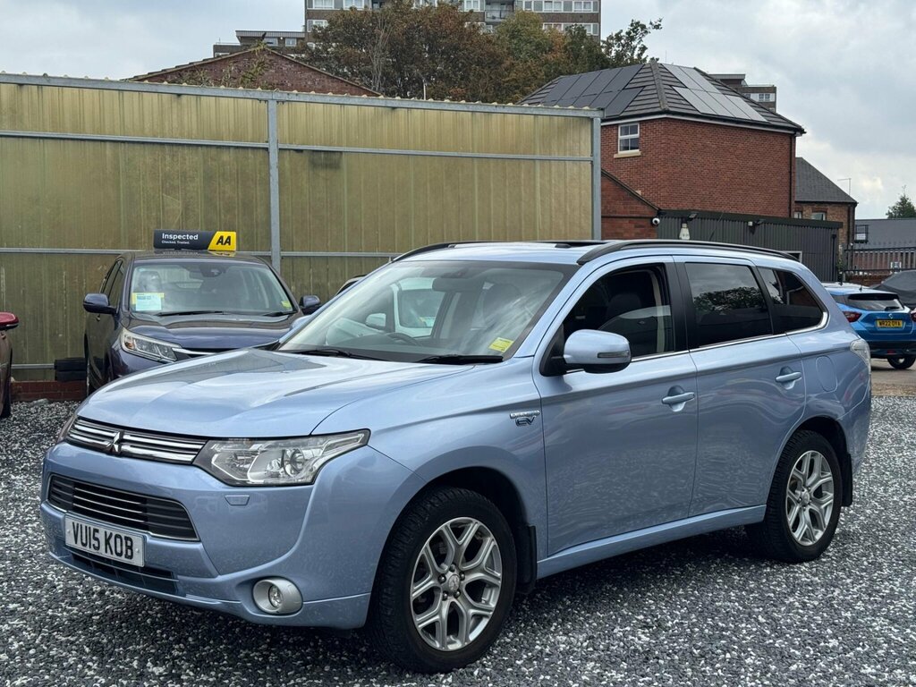 Mitsubishi Outlander 2.0H 12Kwh Gx4h Cvt 4Wd Euro 5 Ss VU15KOB Blue #3