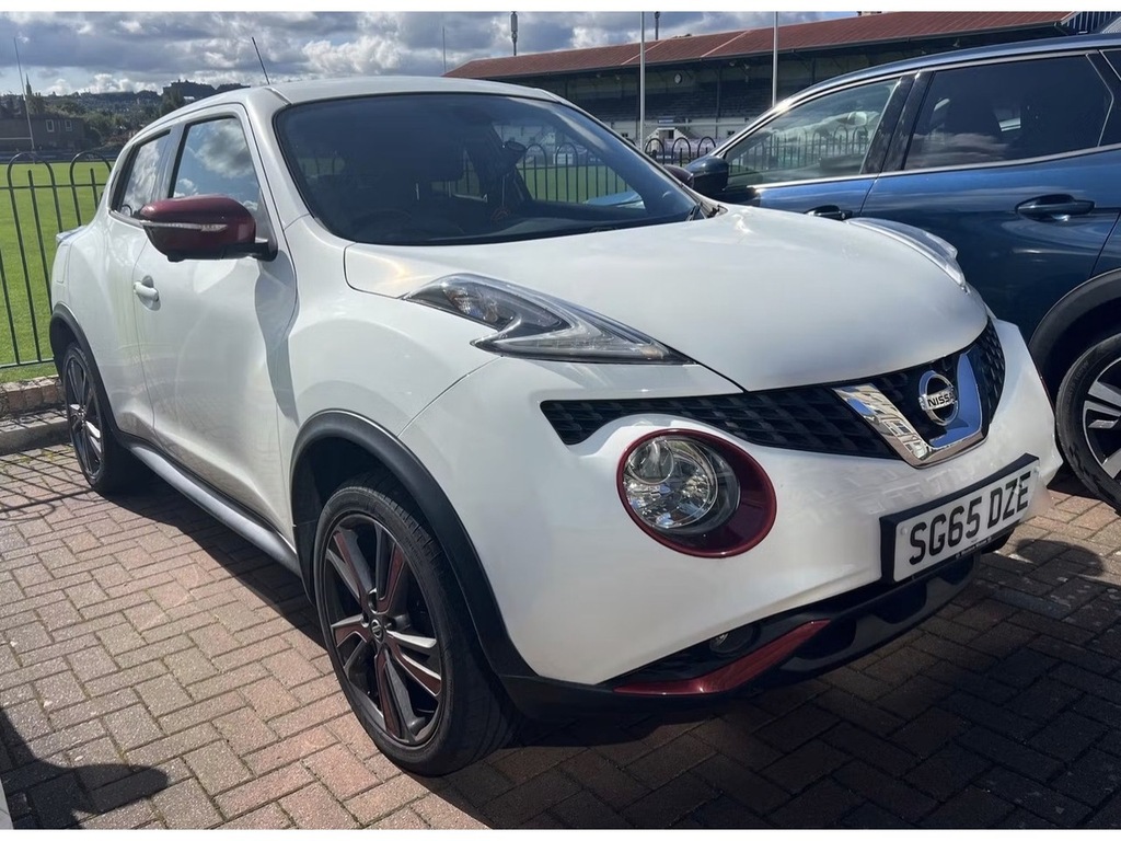 Nissan Juke Dig-t Tekna White #2
