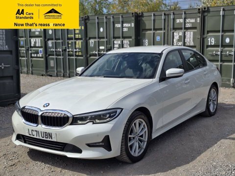 BMW 3 Series 2.0 320D Mht LC71UBN White #3