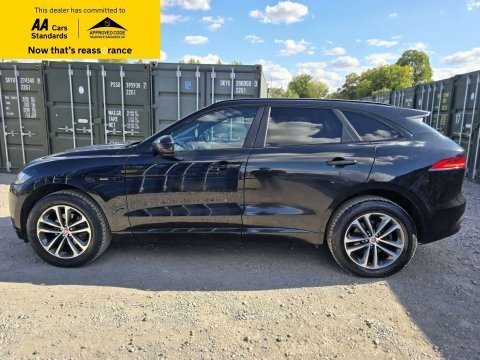 Jaguar F-Pace 2.0 D180 R-sport OY68XKO Black #4