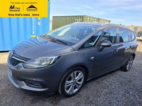 Vauxhall Zafira 1.4I Turbo Sri OV66GNZ Grey #4