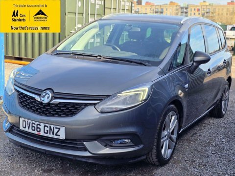 Vauxhall Zafira 1.4I Turbo Sri OV66GNZ Grey #3