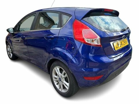Ford Fiesta 1.6 Zetec Hatchback CK64ZVH Blue #4