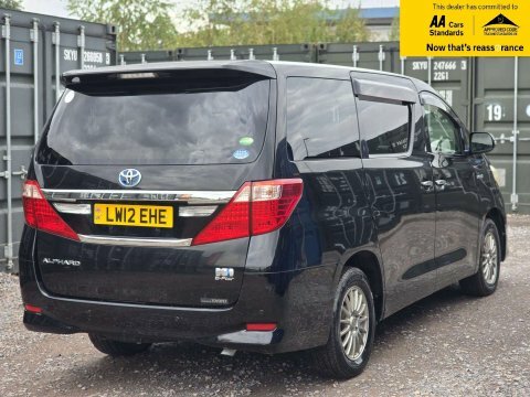 Toyota Alphard 1Keyhybridlowmiles7seater Black #4