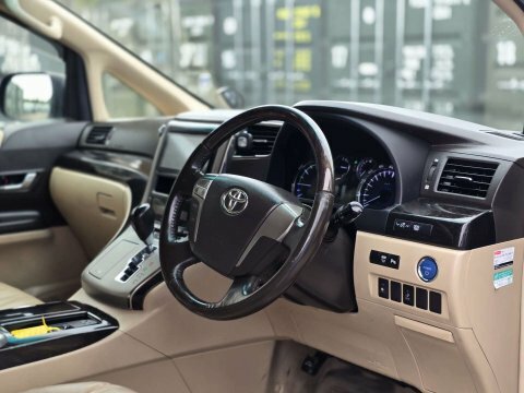 Toyota Alphard Hatchback Grey #17